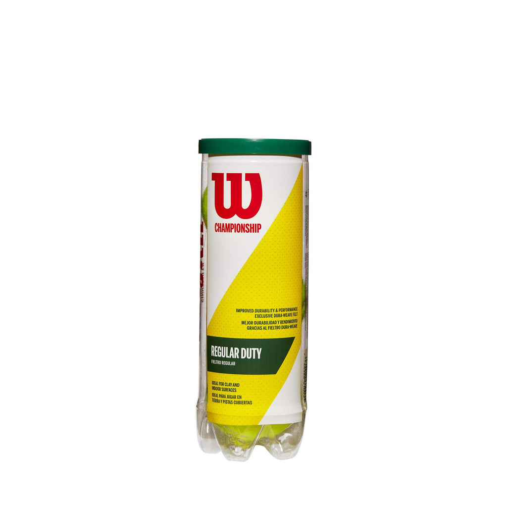 Wilson Sporting Goods Champ Rd Tennis Ball - 4 Can Pack,Yellow,4 Can Pack (12 Balls),Wrt100304