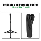 Hikeen Portable Tripod Baseball Tee Stand With Carrying Bag For Hitting, Training, And Practice
