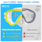 Water Space 2 Packs Kids Swimming Goggles Swim Googles For Kids Toddler Girls Boys Youth 6-14 3-6 4-7, Swimming Goggles With Nos