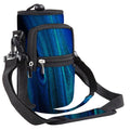 Aortdes 25/32/40/64Oz Water Bottle Bag Holder Carrier-Insulated Crossbody Sling Case Sleeve With Strap & Pockets For Men Women G
