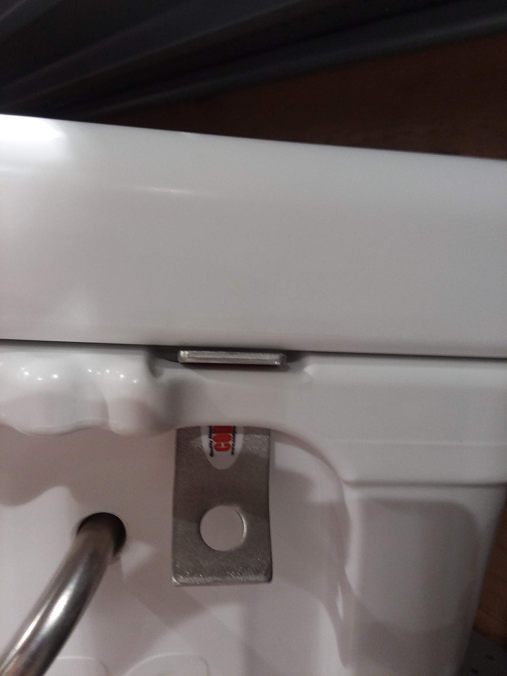 Codyco Aluminum Security Cooler Bracket Lock & Cable Made To Fit Rtic 20 Cooler
