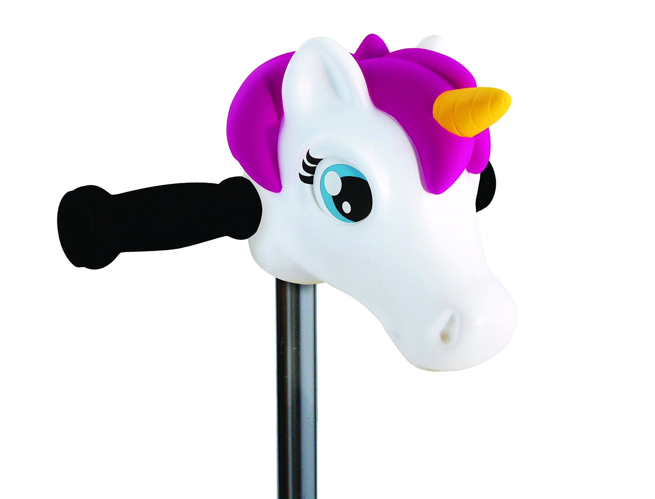 Scootaheadz - Unicorn for Scooter - Micro Kickboard Accessories - Unicorn Head for Children and Toddler Ages 3 and Up - Gift for