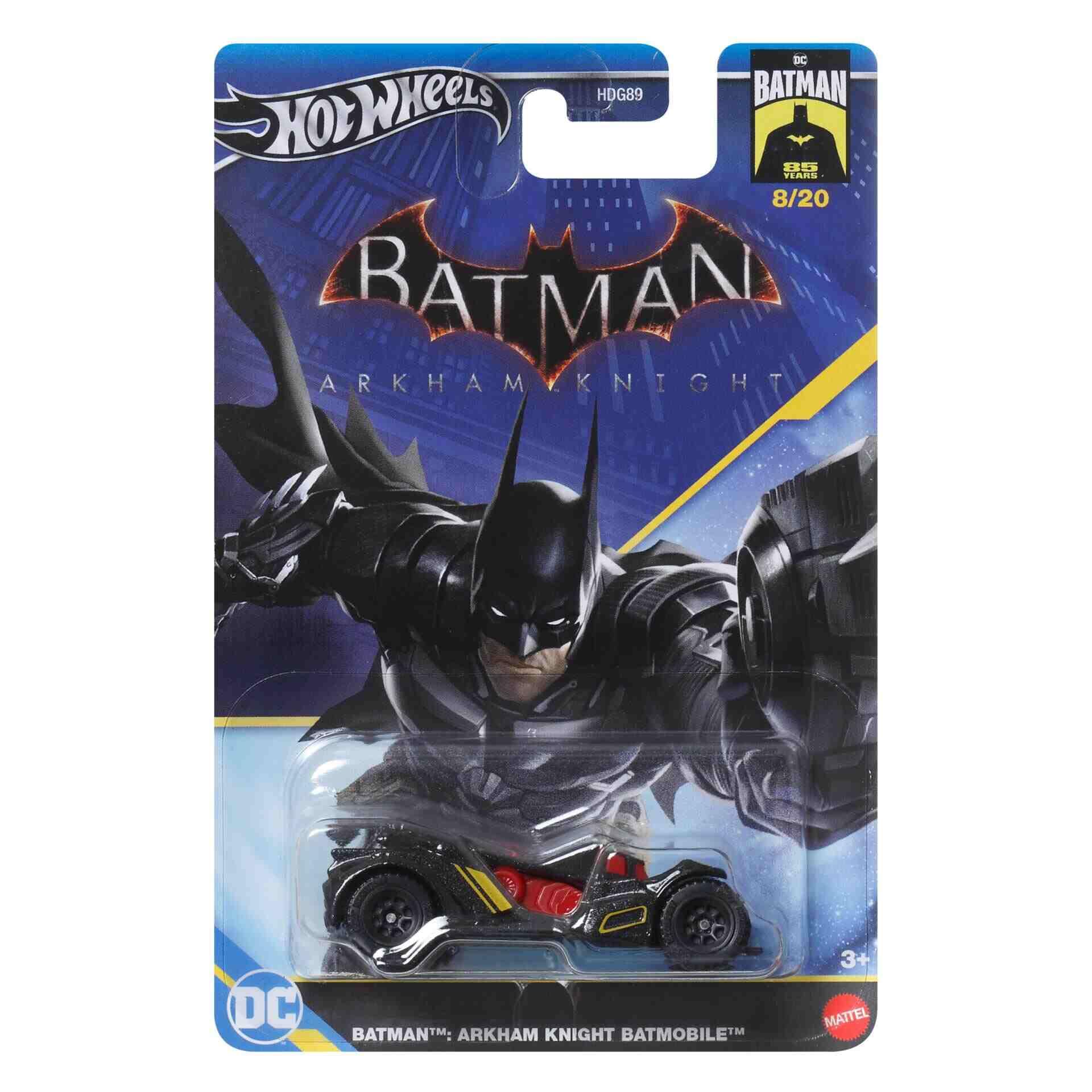 Mattel - Batman Car Assortment Hdg89 Hot Wheels Toy Trucks, Multicolor (446Hdg89)