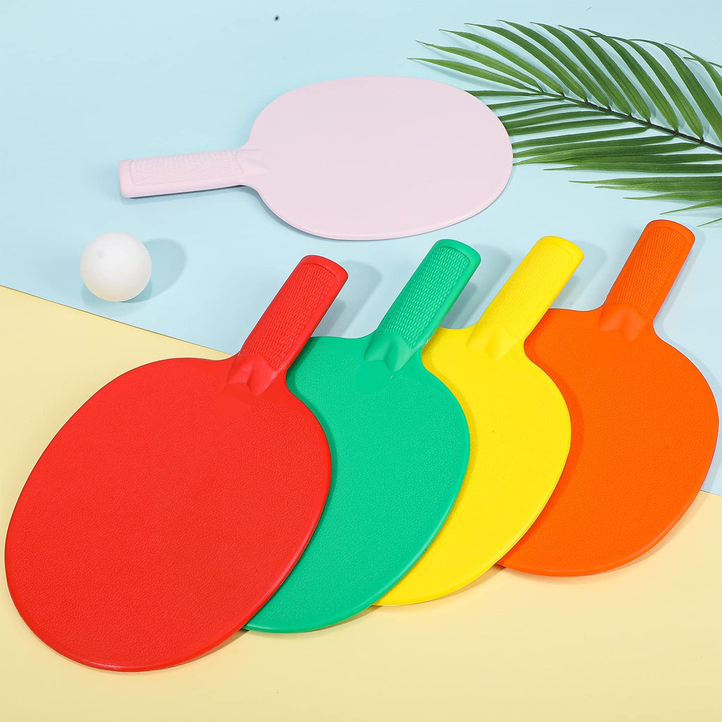 16 Pcs Bulk Plastic Table Tennis Paddle Set Sports Table Tennis Racket Multi Color Table Tennis Paddles Racket Table Tennis Equi
