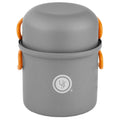 Ustsolo Cook Kit With Lightweight, Compact, Bpa Free, Anodized Aluminum Construction For Camping, Hiking, Emergency, Soloist And