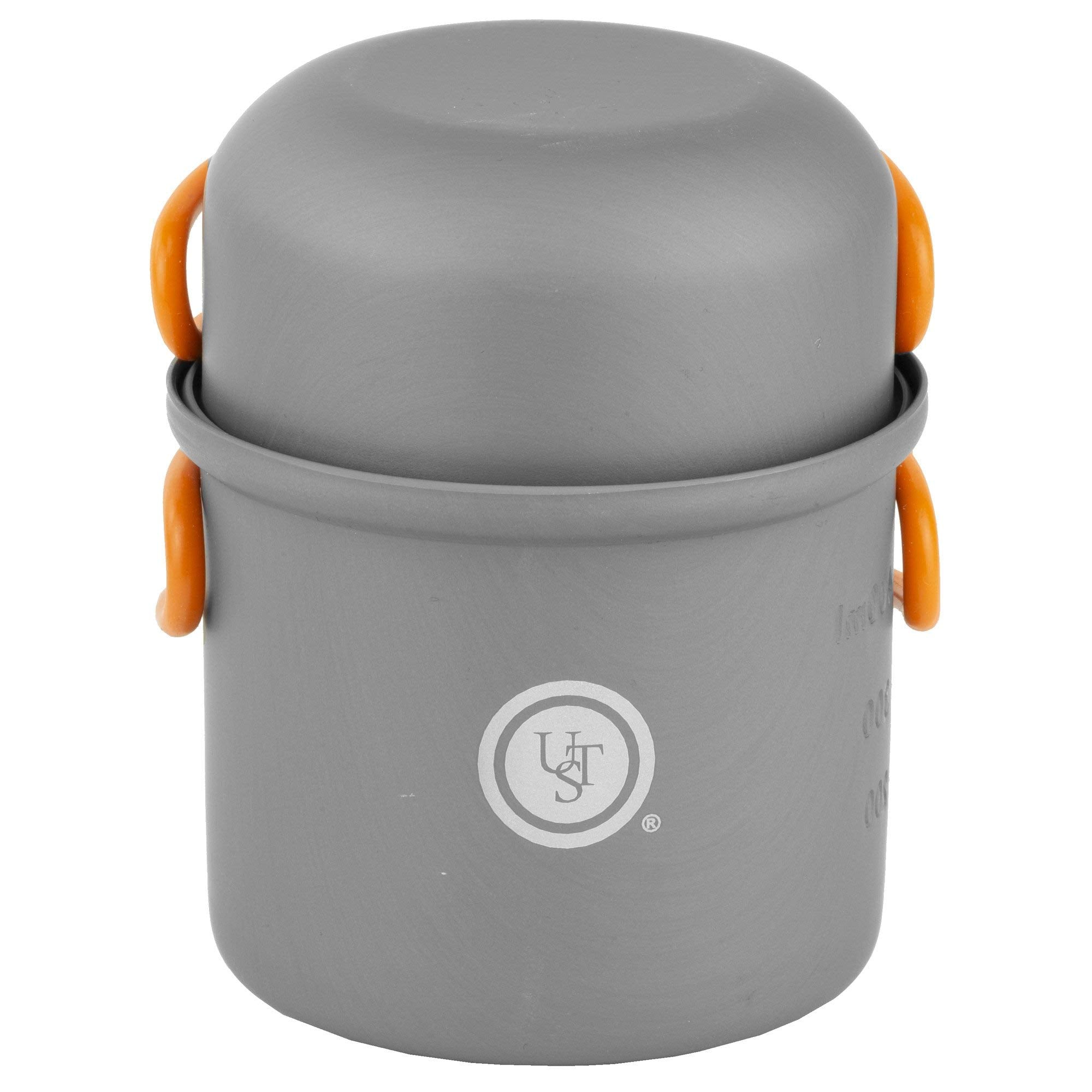 Ustsolo Cook Kit With Lightweight, Compact, Bpa Free, Anodized Aluminum Construction For Camping, Hiking, Emergency, Soloist And