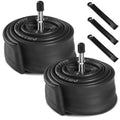 2-Pack 20 Bike Tubes 20X1751952125 Tr4A-34L Valve 20 Bicycle Tubes Compatible With 20 X 175 20 X 190 20 X 195 20 X 20 20 X 210 2