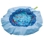 Everearth E Lite Waterproof Beach Blanket & Kiddie Pool, Blue