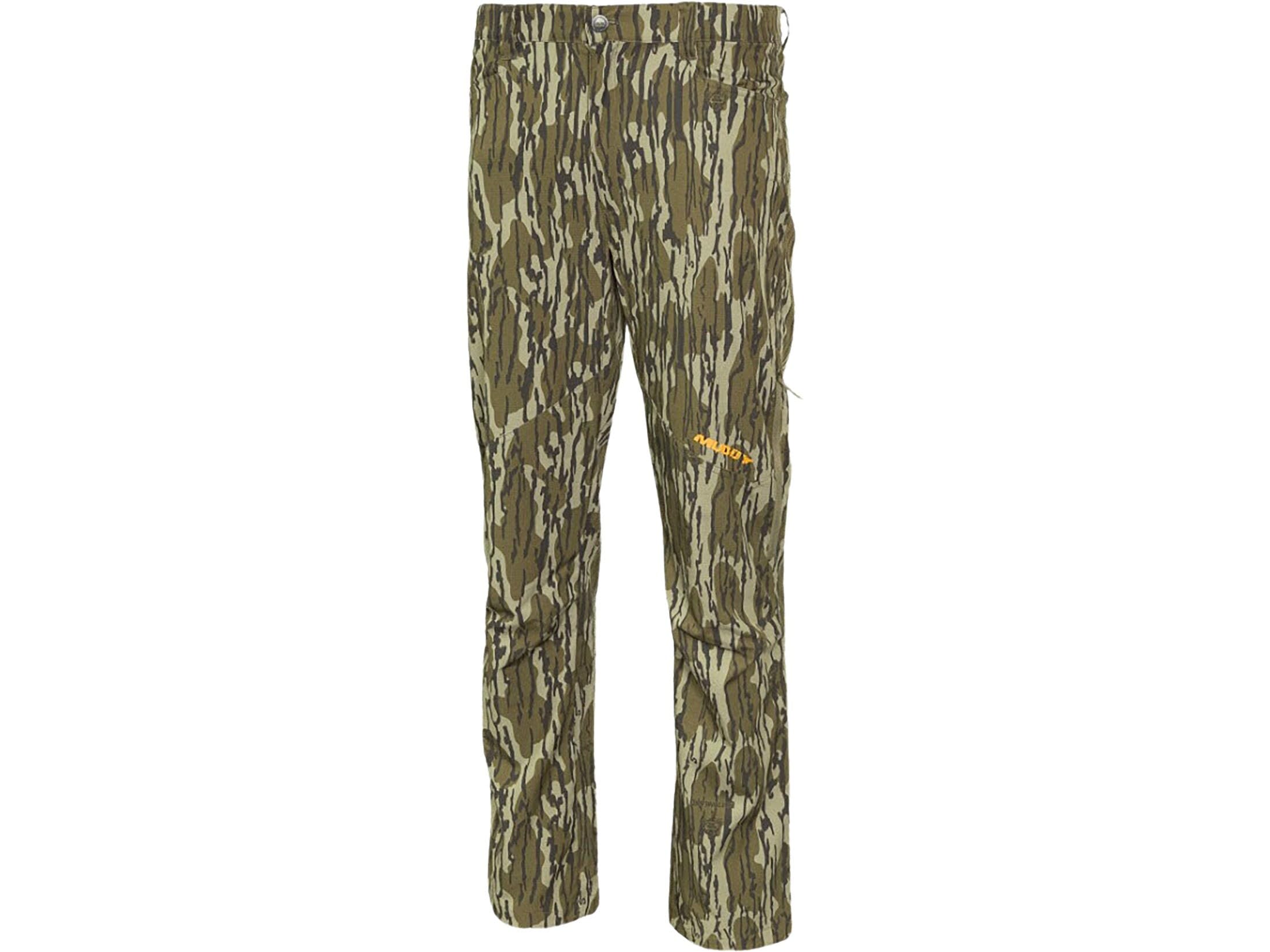 Muddy Outdoors Mens TRX Lightweight Pants Mossy Oak Bottomland Large