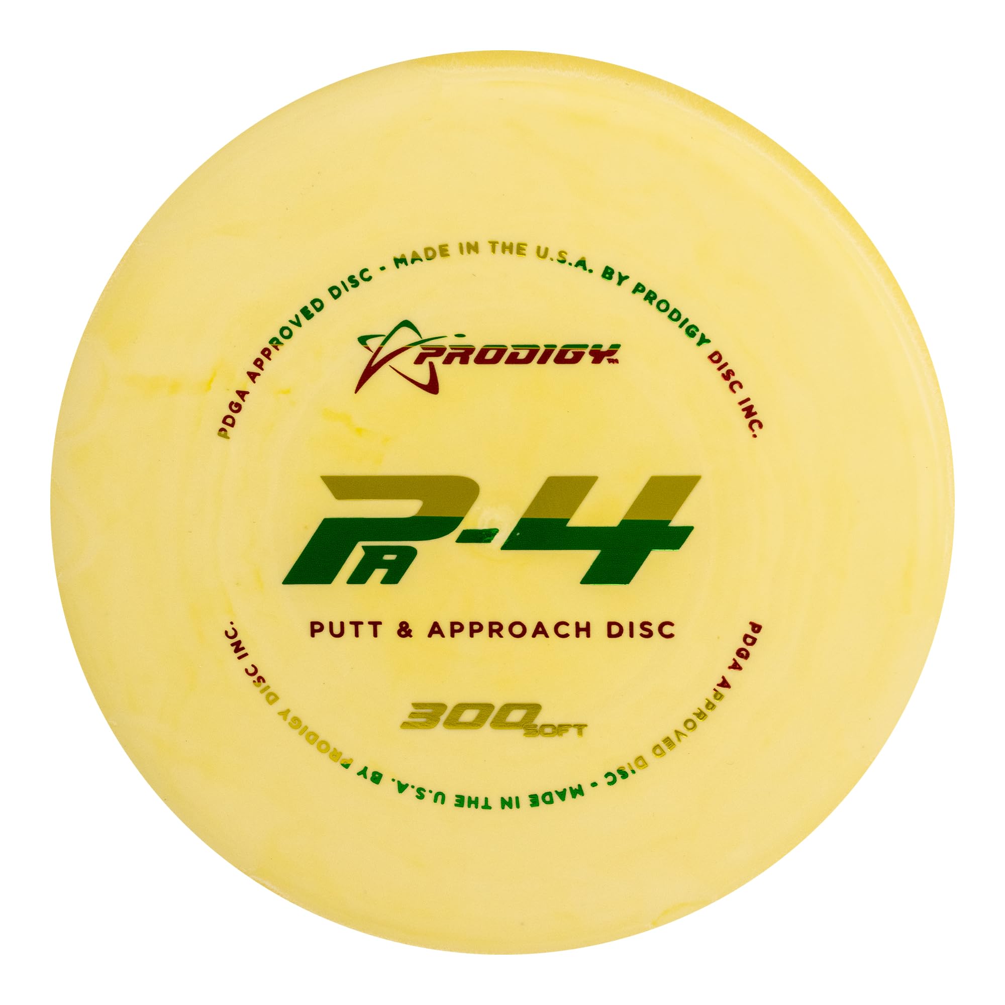 Prodigy Disc 300 Soft Pa-4 Disc Golf Putter  Understable Putt & Approach Disc  Great Grip In All Conditions  Straight Flying Put