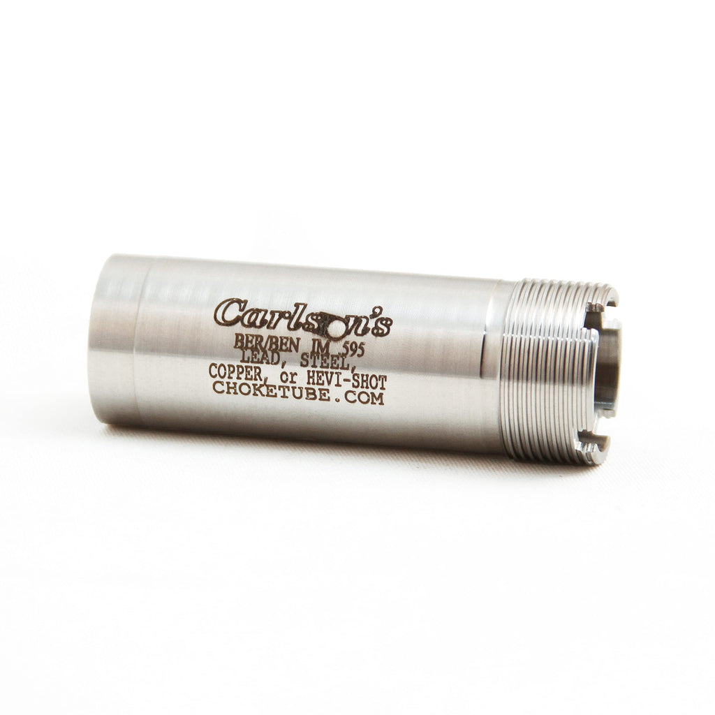 Carlsons Choke Tubes 20 Gauge Compatible For Beretta Benelli Mobil [ Improved Modified | 0.595 Diameter ] Stainless Steel | Flus