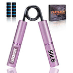 Carvanchy Grip Strength Trainer, 50Lb, Wrist Forearm Strengthener, Metal No Slip, Hand Grip Gripper Strengthener For Strength Tr