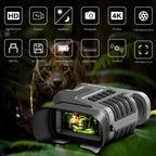 Wosports Night Vision Goggles For Adults - 4K Binoculars, 1315Ft Infrared Scope, 10X Optical Zoom, Digital Zoom Camera, Nvg For