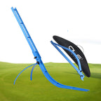 Golf Putting Trainer Foldable Golf Green Reading Tool-Ole Andigo Golf Green Reader,Green Track Reading And Green Speed Measureme
