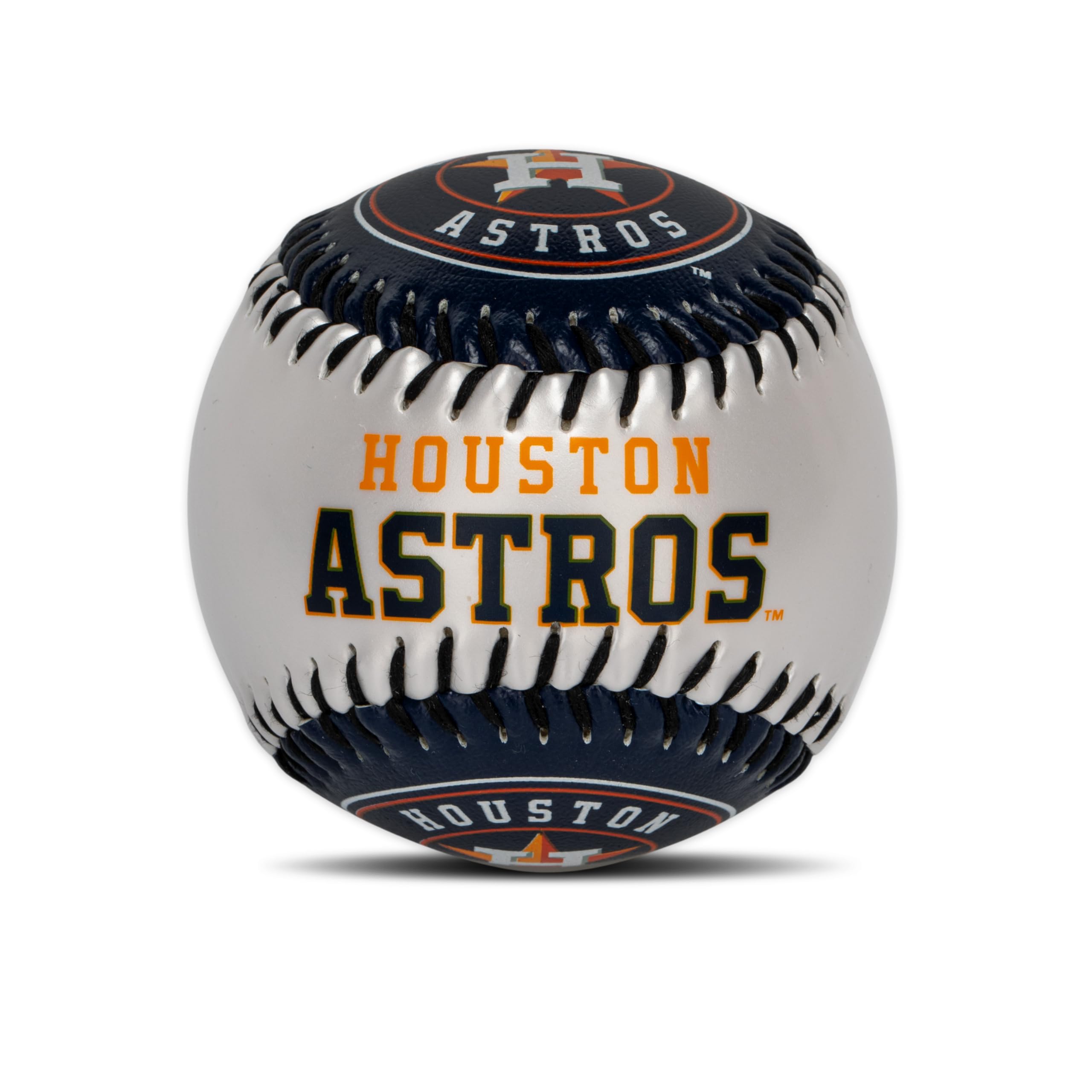 Franklin Sports Houston Astros Mlb Team Baseball - Mlb Team Logo Soft Baseballs - Toy Baseball For Kids - Great Decoration For D
