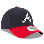 New Era Mlb The League 9Forty Adjustable Hat Cap One Size Fits All (Atlanta Braves Navy Red)