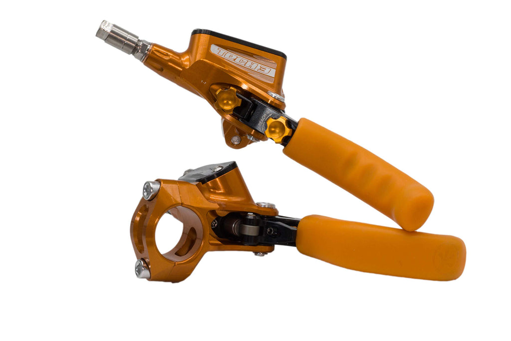 Miles Wide Sticky Fingers Brake Lever Grips - Covers, Orange - Ogsfv2.0