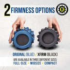 Rumbleroller Original Textured Foam Roller - Deep Tissue, Self Myofacial Release Massage Therapy Roller (Rumbleroller 12'' Compa