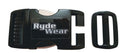 Black Metal Strongest Motorcycle Dirt Bike Helmet Quick Release Helmets Chin Strap Buckle