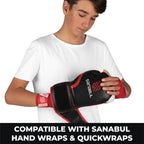 Essential Boxing Gloves Red 8-Oz