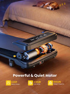 Walking Pad With Incline, Under Desk Treadmill, Portable Treadmills For Home/Office, 2.5Hp Walking Jogging Running Machine 300 L