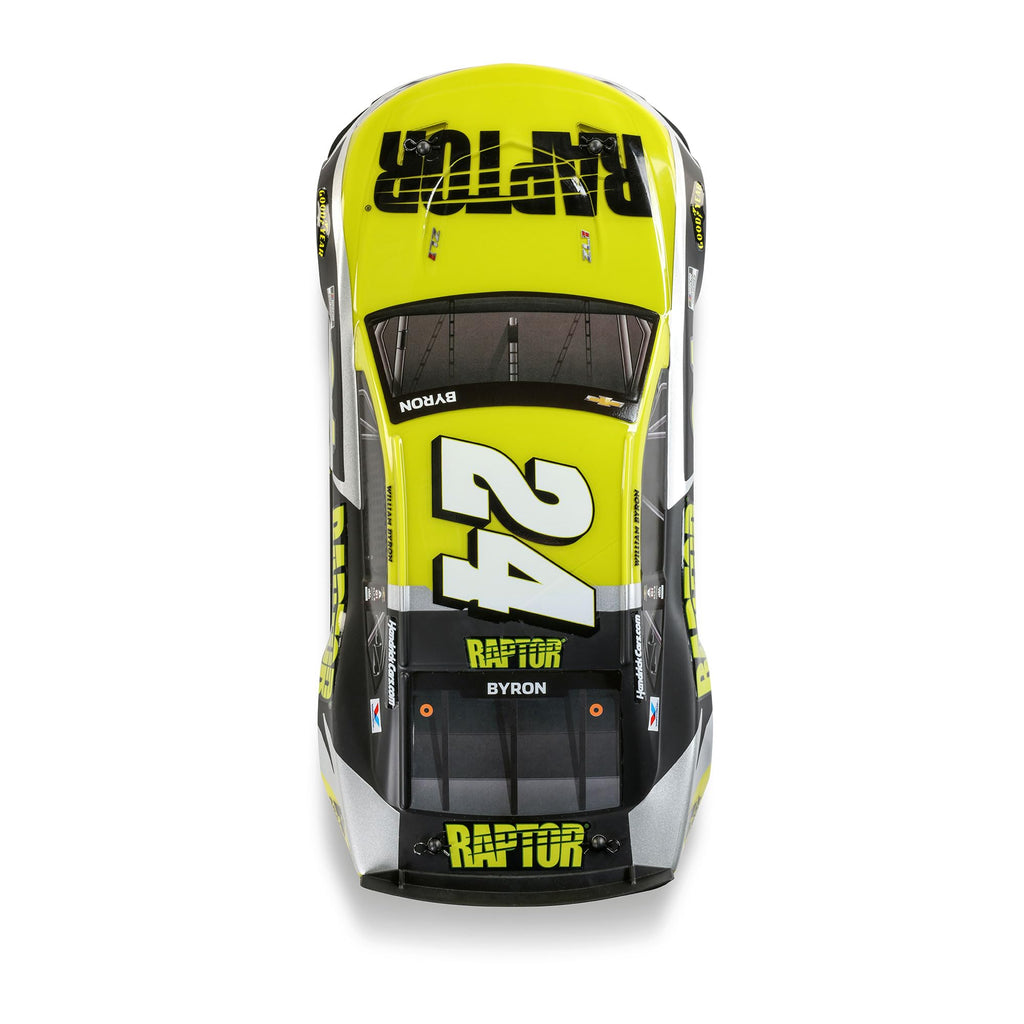 Losi 1/12 NASCAR RC Race Car William Byron No. 24 2025 Raptor Chevrolet ZL1 2S AWD Brushed On-Road Battery & Charger Included Bl
