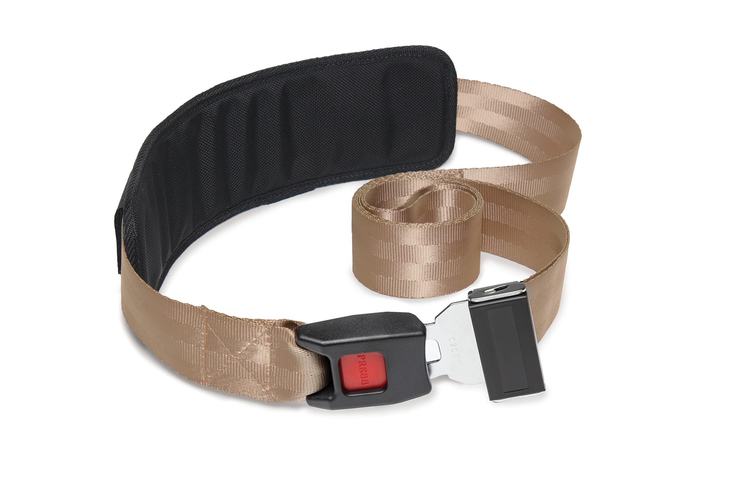 Optp Extremity Mobilization Strap - 8-Foot Adjustable Length Manual Therapy Nylon Strap With Pad And Push Button Buckle Release 