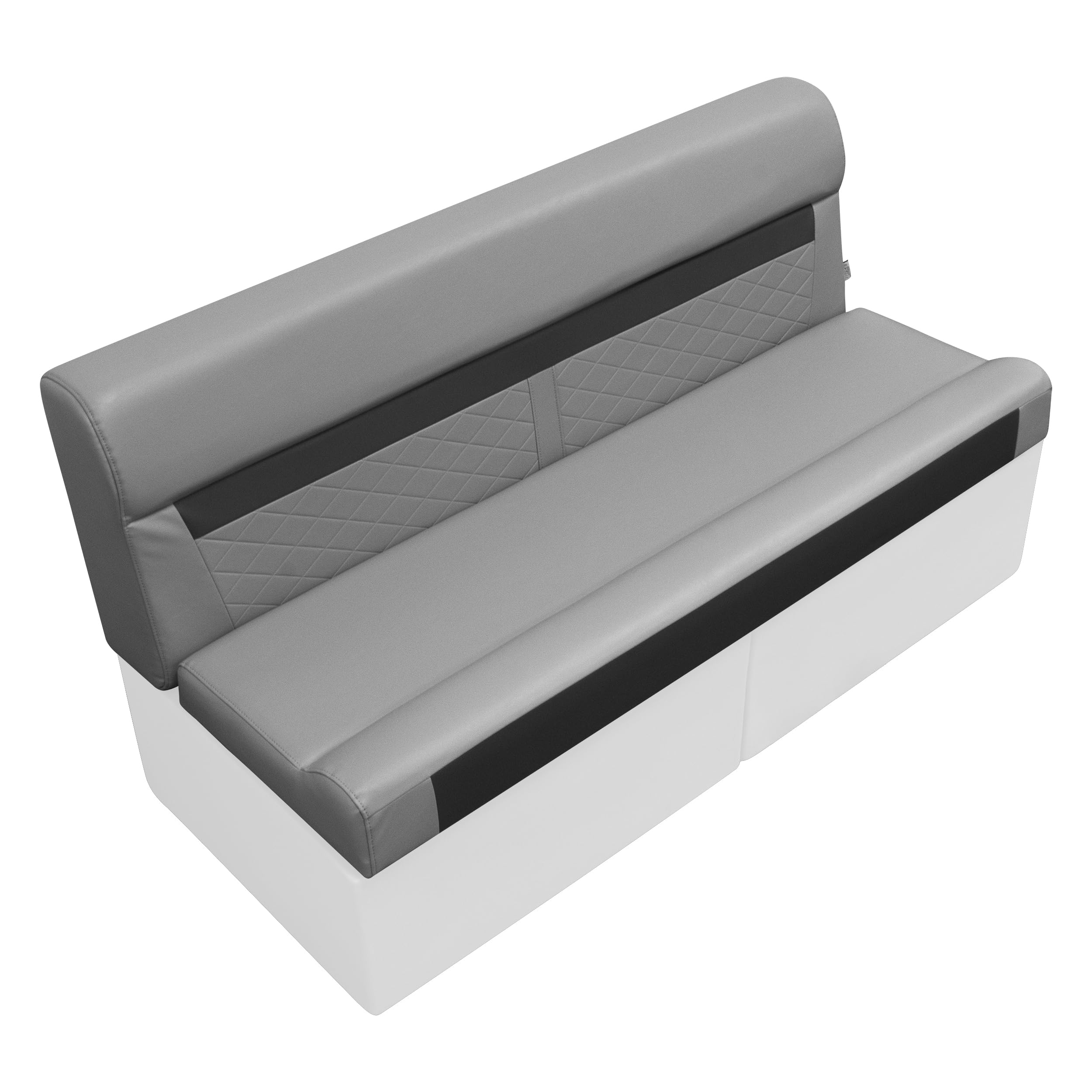 Wise DLX106-1905 DLX Series 55 Pontoon Bench Cushion Set - Marble/Reef Stone