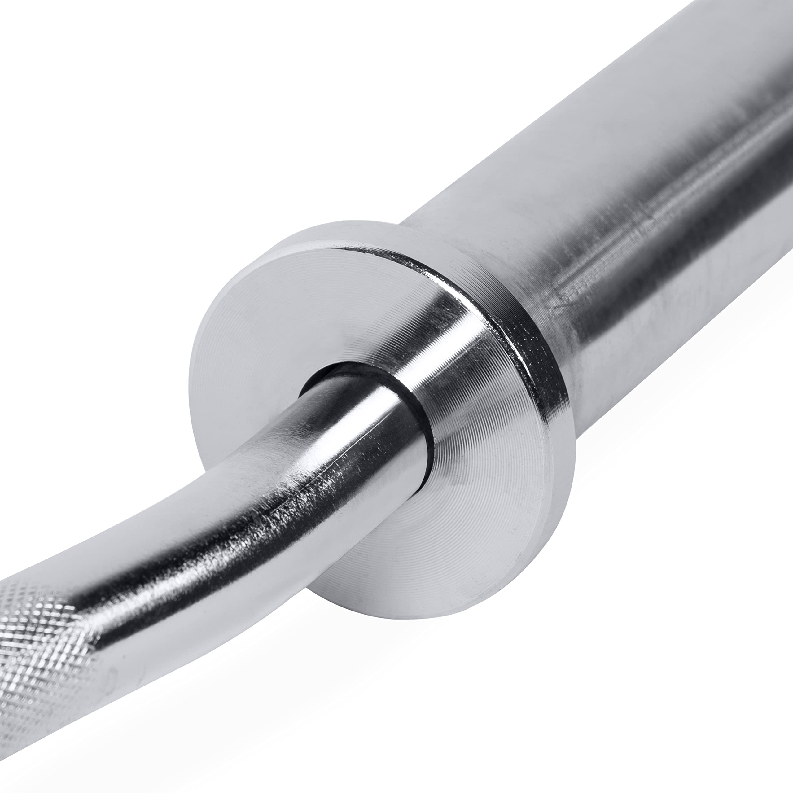 Cap Barbell Olympic Super Curl Bar New Version, 48-Inch (Obis-48)