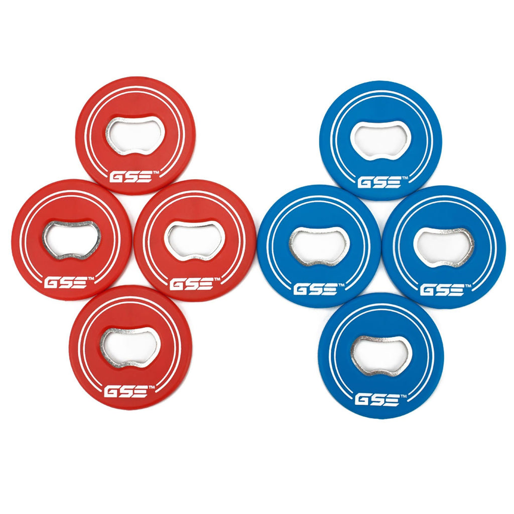 Set Of 8 Replacement Washers With Bottle Opener For Washer Toss Game