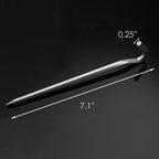Tent Pegs - Aluminium Tent Stakes Pegs With Hook - 7 Hexagon Rod Stakes Nail Spike Garden Stakes Camping Pegs For Pitching Campi