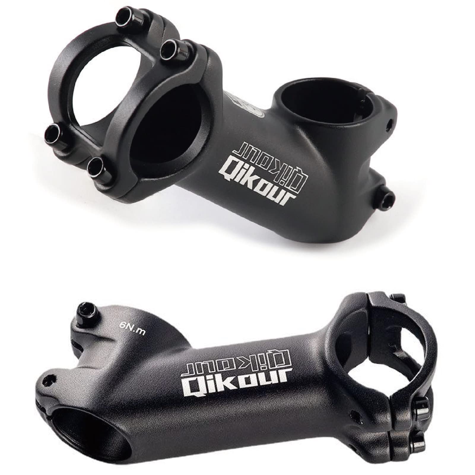 Yapjeb 31.8 Handlebar Stem Riser 35 Degree Bike Stem 70Mm 80Mm 90Mm Bicycle Stem Mtb Stem For Mountain Bike Road Bike Bmx Mtb (3