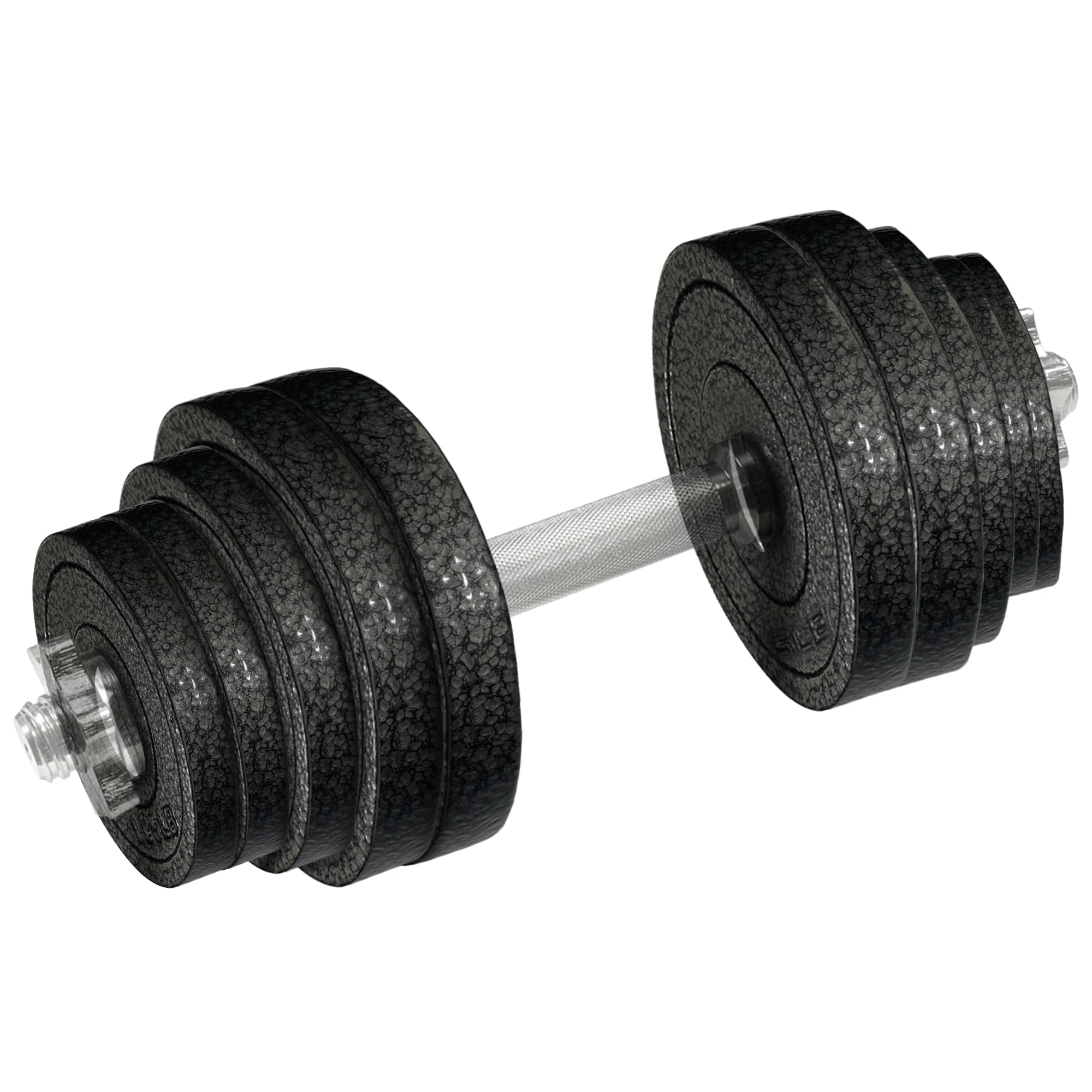 Fitvids 1 Standard Dumbbells Weight Plate Set for 1-inch Dumbells Bar, Adjustable Weight for Strength Training and Fitness Exerc