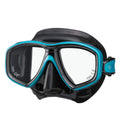TUSA M-212 Freedom Ceos Scuba Diving Mask, Black/Ocean Green