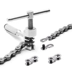 Hotop 8 Pairs Bicycle Missing Link For 6, 7, 8, 9, 10 Speed Chain, Silver, Reusable (9 Speed)