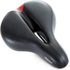 Bikeroo Bike Seat Cushion For Women - Universal Memory Foam Bicycle Seat For Mountain, Road, Exercise Bike - Comfortable Padded
