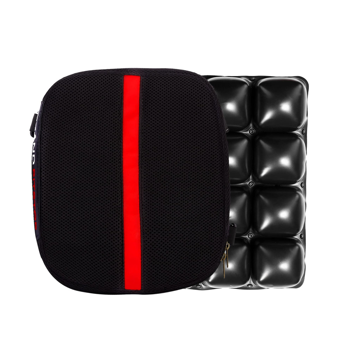 GRAND PITSTOP Inflatable Air Cushion | Mesh Cover | NonSkid Base | Lightweight Seat Cushion for Bike, Home, Car & Office | Idea