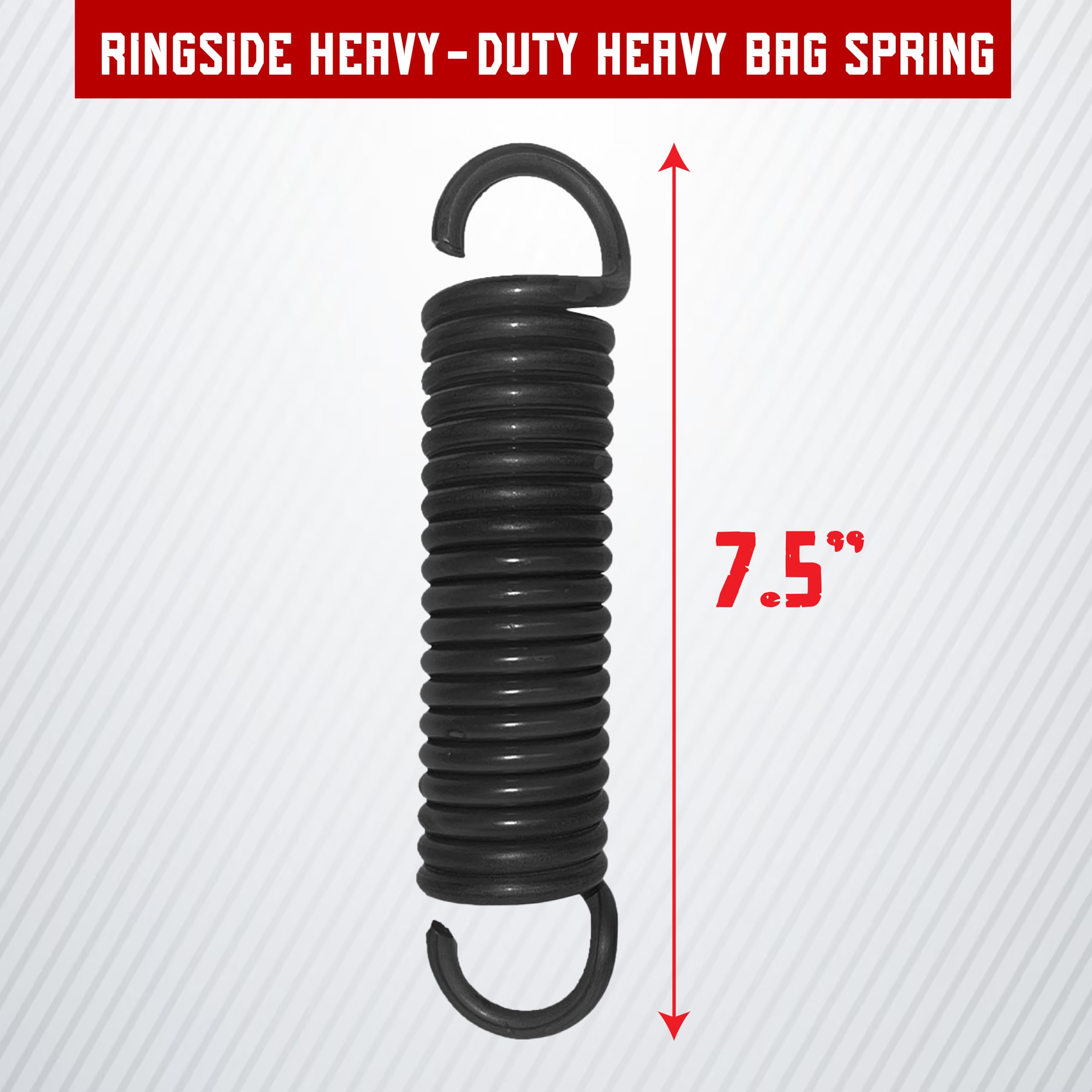 Ringside Boxing Training Heavy Duty Bag Spring (Up To 150-Pounds), Gray