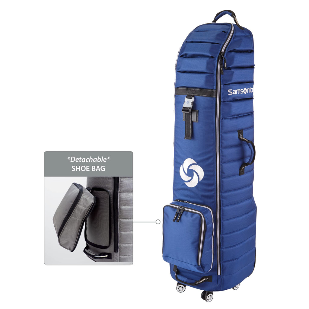 Samsonite Spinner Wheeling Golf Travel Cover Navy 51