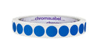 Chromalabel 050 Inch Round Label Removable Color Code Dot Stickers, 1000 Labels Per Roll, Dark Blue
