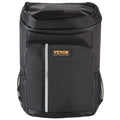 Vevor Cooler Backpack, 20L Capacity, Waterproof And Leakproof, Adjustable Shoulder Straps, Lightweight, Black