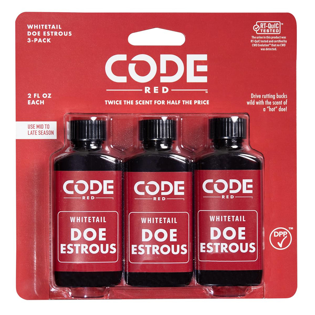 Code Blue Whitetail Doe Estrous Triple Pack , 2 Oz