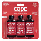 Code Blue Whitetail Doe Estrous Triple Pack , 2 Oz