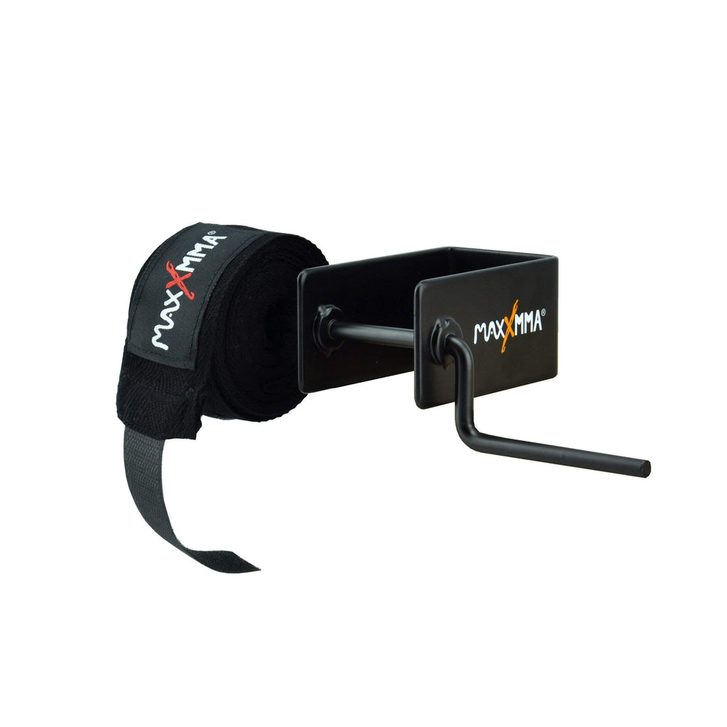 Maxxmma Mounted Metal Hand Wrap Roller Fits All Lengths Boxing And Mma Hand Wraps