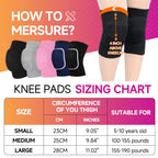 Hisffog Volleyball Knee Pads For Women, Men, Youth, Girls, Kids, Knee Brace For Volleyball Basketball Football Dance Yoga Tennis