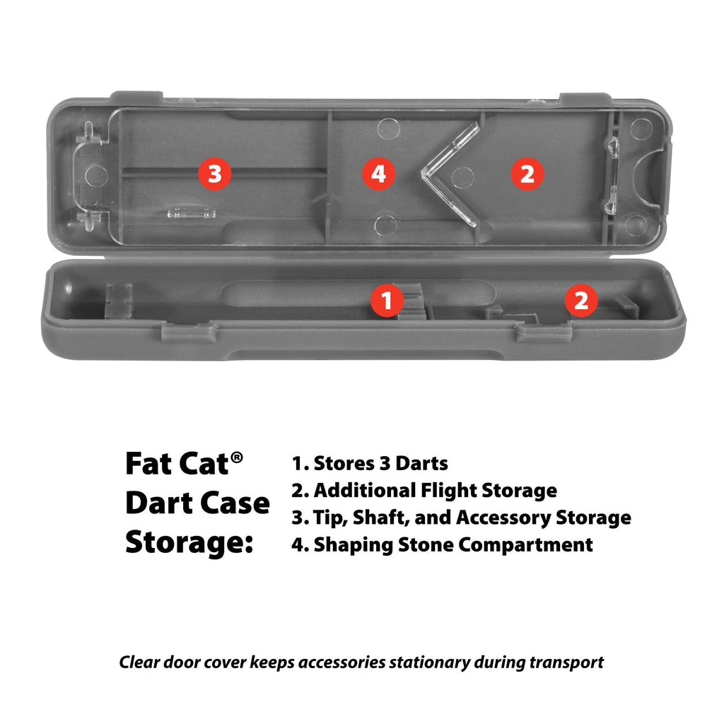 Fat Cat Realtree Apc Pink Camo Soft Tip Darts With Storage/Travel Case, 16 Grams