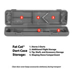 Fat Cat Realtree Apc Pink Camo Soft Tip Darts With Storage/Travel Case, 16 Grams