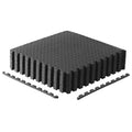 Cap Barbell 1/2-Inch Interlocking Eva Foam Exercise Puzzle Mats - 2 Pack | 24'' X 24'' X 1/2'' | Diamond Pattern - Black