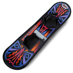 Flexible Flyer Avenger Kids Beginner Snowboard. Youth Plastic Snowboarding Toy Slider, 90 Cm, 37 X 8 X 3 Inches, Black
