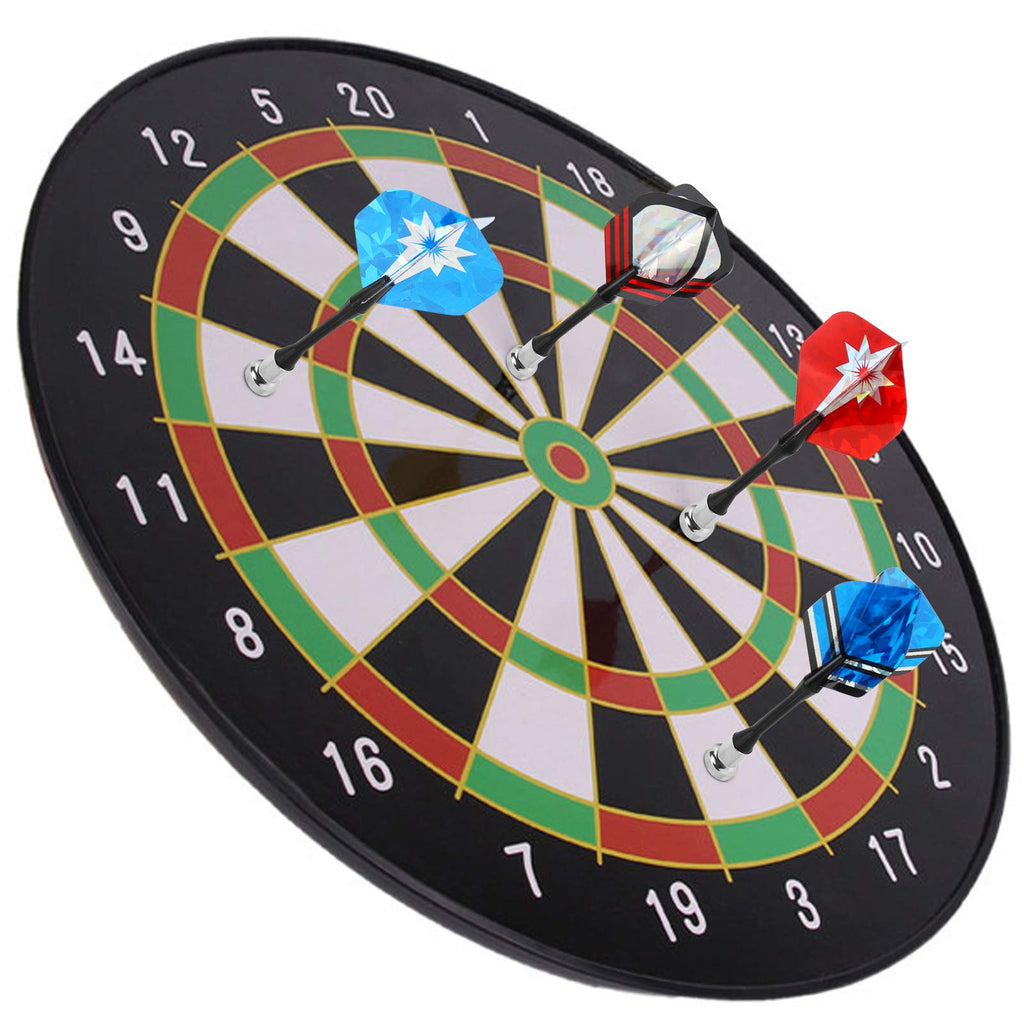 Accmor 12Pcs Magnetic Darts, Replacement Dart Game Safety Plastic Darts, Magnetic Darts For Dartboard